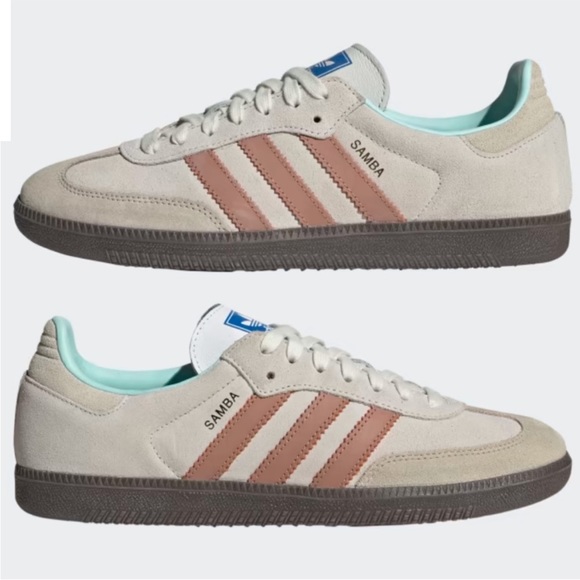 adidas Samba OG Crystal White Clay Strata - Picture 6 of 15